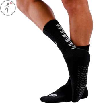 Kaos Kaki Mills Original Quarter Anti Slip Socks A1 2010 BNWT Black L