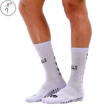 Kaos Kaki Mills Original Quarter Anti Slip Socks A1 2010 BNWT White L