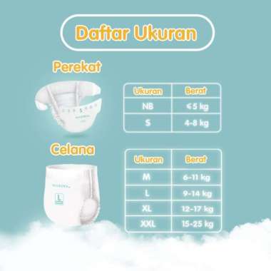 Makuku SAP Diapers Comfort Fit Popok Bayi M 42