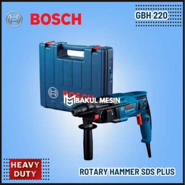 BOSCH GBH220 mesin bor beton rotary hammer 22mm GBH 220 Multicolor