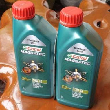 OLI CASTROL MAGNATEC 10W-40 1L SYNTHETIC OIL UTK MOBIL BENSIN & DIESEL