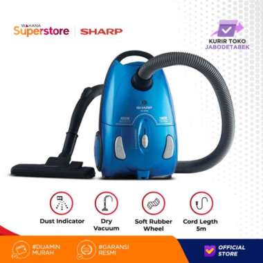 Sharp Vacuum Cleaner - Ec-8305 B Biru