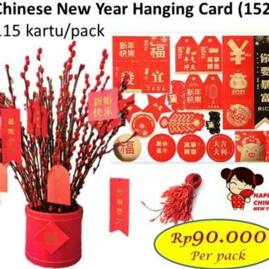 Chinese New Year Handing Cards - Variasi Imlek - Gantungan Imlek