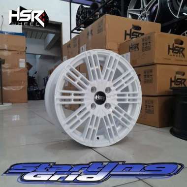 Velg Mobil HSR R15 untuk Jazz, Yaris, Brio, City, Freed, Ignis, Mirage, Baleno, Sigra - Pelek Ring 1