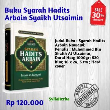 Buku Syarah Arbain An Nawawi Syaikh Utsaimin Darul Haq