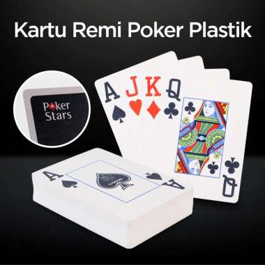Poker Stars Kartu Remi Poker Plastik