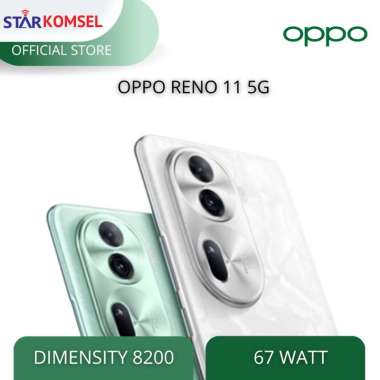 HP OPPO RENO 11 PRO 5G 12/512 GARANSI RESMI OPPO EXTENDED RAM 12GB HIJAU