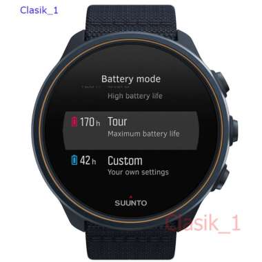 Original 100%!! SUUNTO 9 G1 BARO GRANITE BLUE TITANIUM - SS050565000 - Smartwatch