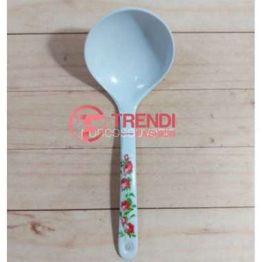 Centong Sayur Melamin - Irus Sayur - Centong Warna/Motif Random Centong Sayur