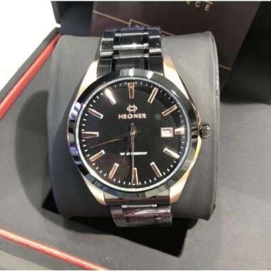 JAM TANGAN PRIA HEGNER 1678 HW 1678G ORIGINAL ROSEGOLD BLACK