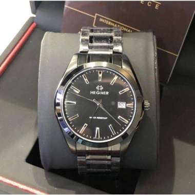 JAM TANGAN PRIA HEGNER 1678 HW 1678G ORIGINAL FULL BLACK