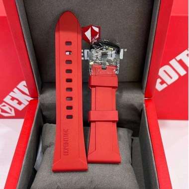 STRAP WATCH / RUBBER / TALI KARET EXPEDITION SIZE 26 MM ORIGINAL RED