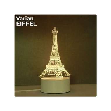 Goto Snoolite Lampu Tidur Karakter Aesthetic Hiasan Dekorasi Kamar LED EIFFEL