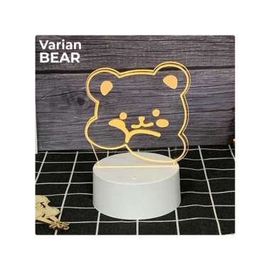 Goto Snoolite Lampu Tidur Karakter Aesthetic Hiasan Dekorasi Kamar LED BEAR