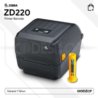 Printer Label Zebra ZD220 Setara ZD230 Plus Spindle Ribbon Barcode