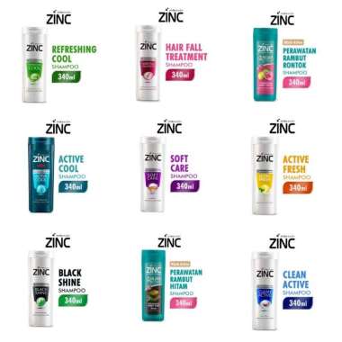 Zinc Shampoo 340ml - Shampo Zinc 340ml Soft Care