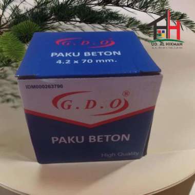 PAKU BETON HITAM GDO - PAKU BETON GDO 7CM 1 DUS