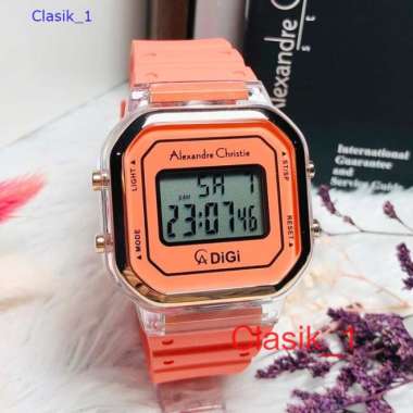 Original 100%!! Alexandre Christie Wanita AC 9331 / AC9331 Rosegold Orange Garansi Resmi 1 tahun