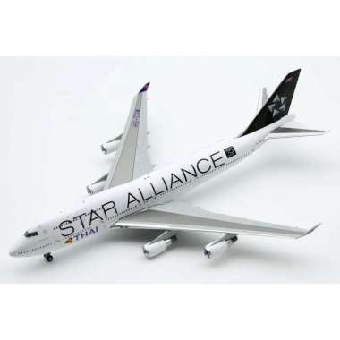 JC Wings Thai Airways Star Alliance livery Boeing 747-400 HS-TGW 1:400