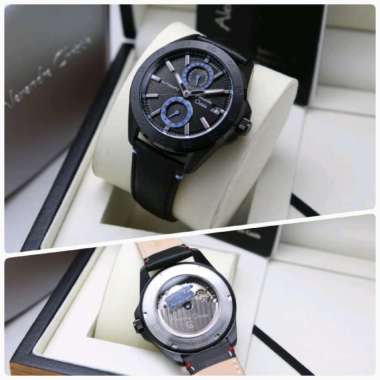 ALEXANDRE CHRISTIE AC 3045 BLACK BLUE AUTOMATIC PRIA. ORIGINAL