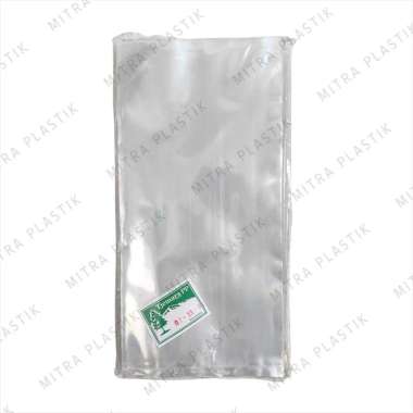 Plastik PP Lebar 17 Tebal 06 17x30 17x35 Kantong Bening Snack Keripik Makanan Basreng Murah 17x35 Te