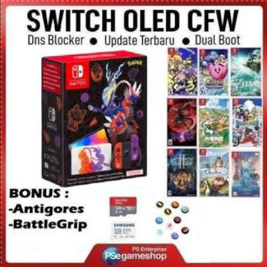 Nintendo Switch OLED CFW Full Game Edisi Pokemon 128GB
