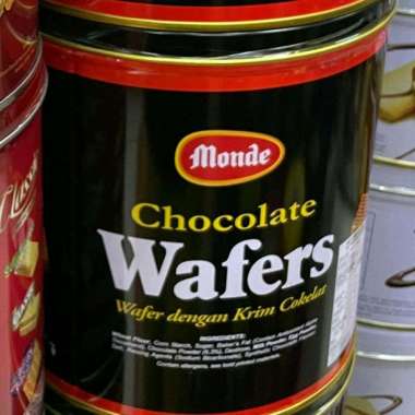 monde wafer chocolate kaleng