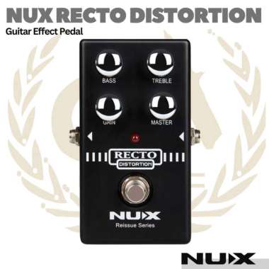 NUX RECTO Distortion Guitar Effect Pedal | Efek REC TO Gitar Distorsi