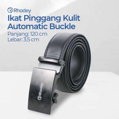 Tali Ikat Pinggang Kulit Luxury dengan Automatic Buckle GSPR Ikat Pinggang Pria Kulit Sabok Sabuk Ca