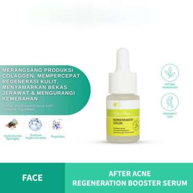 Larissa After Acne Regeneration Booster Serum - Serum wajah Untuk menyamarkan bekas jerawat