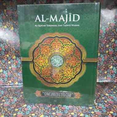 Al Quran Al Majid Alquran Terjemahan Dan Tajwid Warna Almajid Besar A4