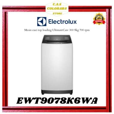 MESIN CUCI ELECTROLUX EWT9078K6WA MESIN CUCI TOP LOADING 9 KG INVERTER EWT9078K6 EWT9078 MESIN CUCI 