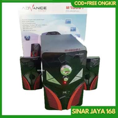SPEAKER BLUETOOTH ADVANCE M160BT Stereo Salon Aktif Extra Bas Murah