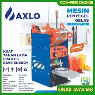 MESIN PRESS CUP NAGAKO CSN-D8 CUP 12-22 OZ/ CUP SEALER / MESIN PRESS GELAS PLASTIK MINUMAN MANUAL OM
