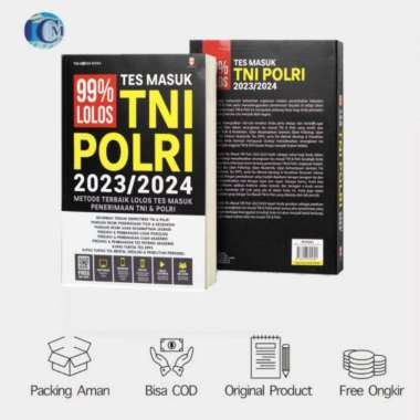 Buku Panduan 99% Lolos Tes Masuk TNI POLRI 2023/2024