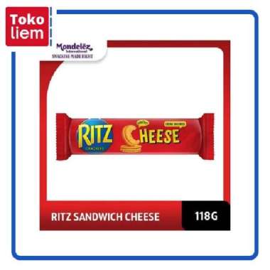 Ritz Biskuit Sandwich Keju 118G