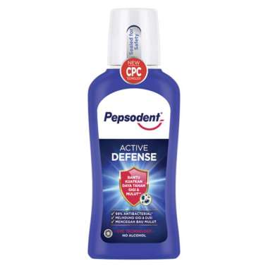 PEPSODENT MOUTHWASH ACT DEF NAT 150ML