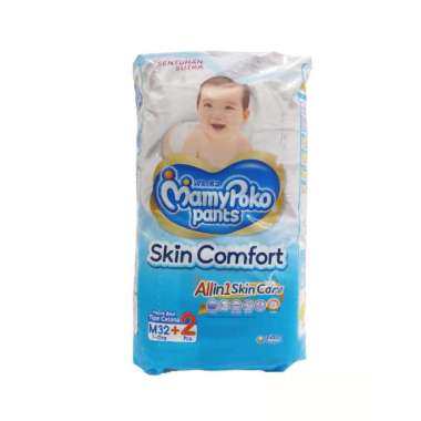 Promo Harga Mamy Poko Pants Skin Comfort M32+2 34 pcs - Blibli