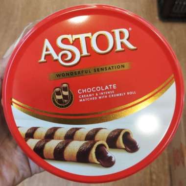 Promo Harga Astor Wafer Roll Chocolate 156 gr - Blibli