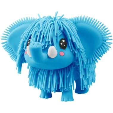Mainan Figur Gajah Interaktif Jiggly Pets Elephant Blue