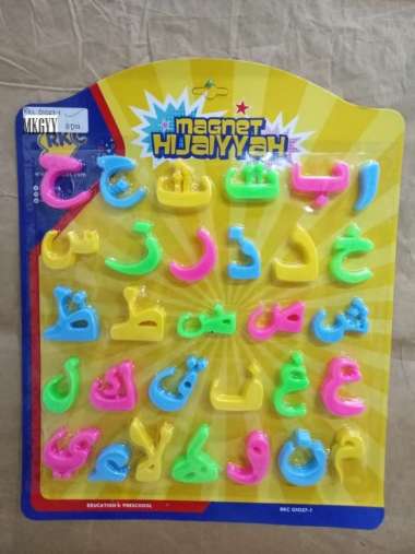 MAINAN TULISAN MAGNET HIJIYYAH MAINAN MAGNET ANGKA ARAB BELAJAR ANGKA