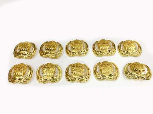 PIN BROS BROSS TIMBUL LOGO EMBLEM KORPRI - ASN - 10 Peniti