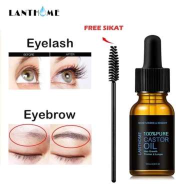 Serum Penebal Bulu Mata Eyelash Alis Penumbuh Bulu Mata dan Alis Eyelash Eyebrow Castor Oil