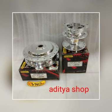 tromol vnd aerox 155 depan belakang crom