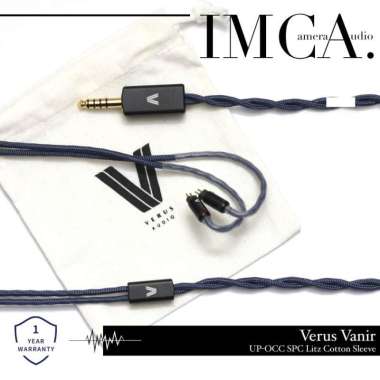 Kabel Earphone Verus Vanir 2pin 0.78mm UP-OCC SPC Litz Cotton Sleeve 4.4mm 2pin 0.78