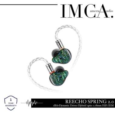 Reecho Spring 2 / 2.0 1BA+Dynamic Driver Hybrid 2pin 0.78mm HiFi IEM