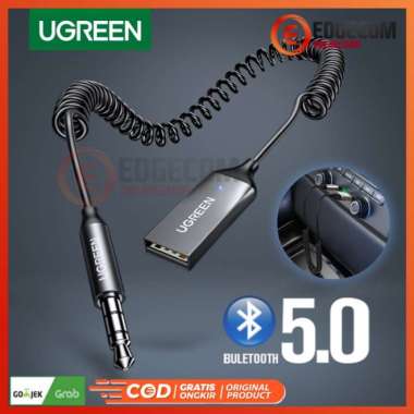 UGREEN BLUETOOTH 5.0 CAR RECEIVER AUX 3,5MM AUDIO - SAESAW