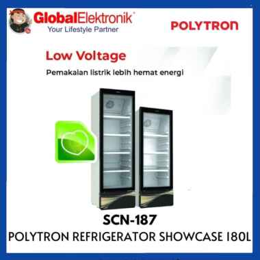 POLYTRON SHOWCASE SCN-187 - Showcase Fastcool SCN 187 / SCN187 - 180L [SEMARANG]