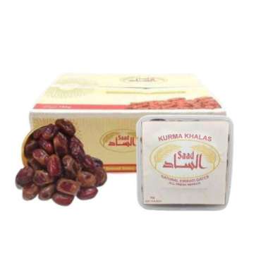 KURMA KHALAS SAAD 1 KG - Ecer Kurma Khalas Saad 1 KG - Kurma Khalas 10kg