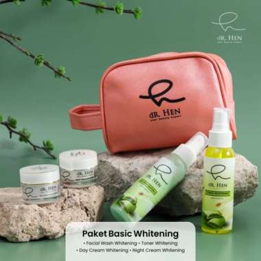 Skincare dR.Hen krim pemutih paket basic whitening dr Richard Lee